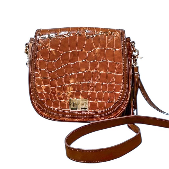 Brahmin Mini Sonny Gustavo Saddle Crossbody Bag
